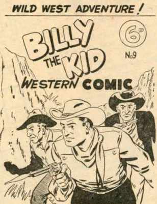 Billy the Kid Western Comic (New Century, 1949 series) #9