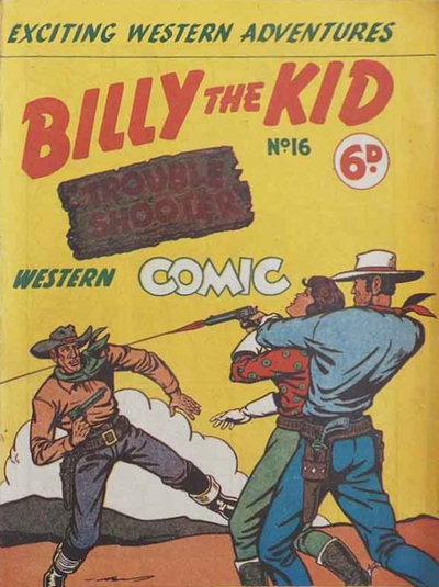 Billy the Kid Western Comic  #16 ([September 1950?])
