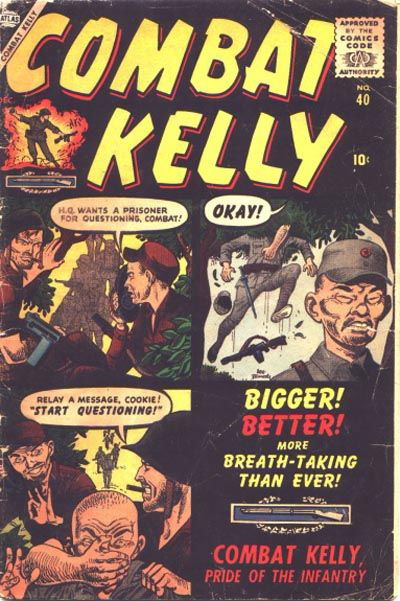 Combat Kelly (Marvel, 1951 series) #40 December 1956