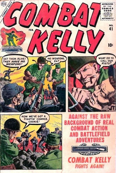 Combat Kelly (Marvel, 1951 series) #41 February 1957