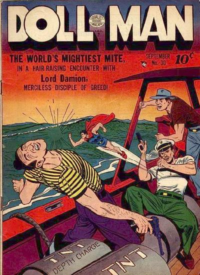 Doll Man (Quality, 1941 series) #30 (September 1950)