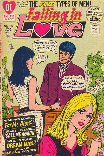 Falling in Love (DC, 1955 series) #132 (May 1972)