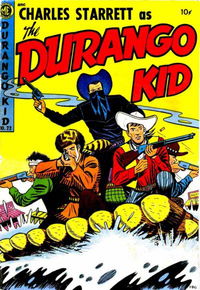 Charles Starrett as the Durango Kid (Magazine Enterprises, 1949 series) #22 April-May 1953