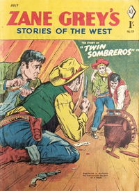 Zane Grey Stories of the West (Magman, 1958 series) #19 July 1958