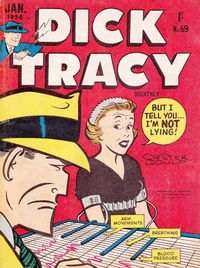 Dick Tracy Monthly (Illustrated, 1952 series) #69 January 1956