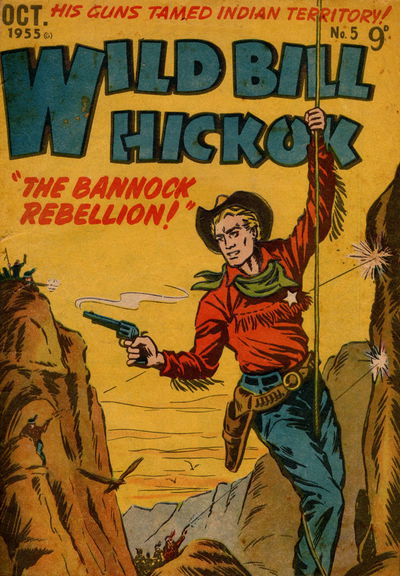 Wild Bill Hickok (Jubilee, 1955 series) #5 (October 1955)