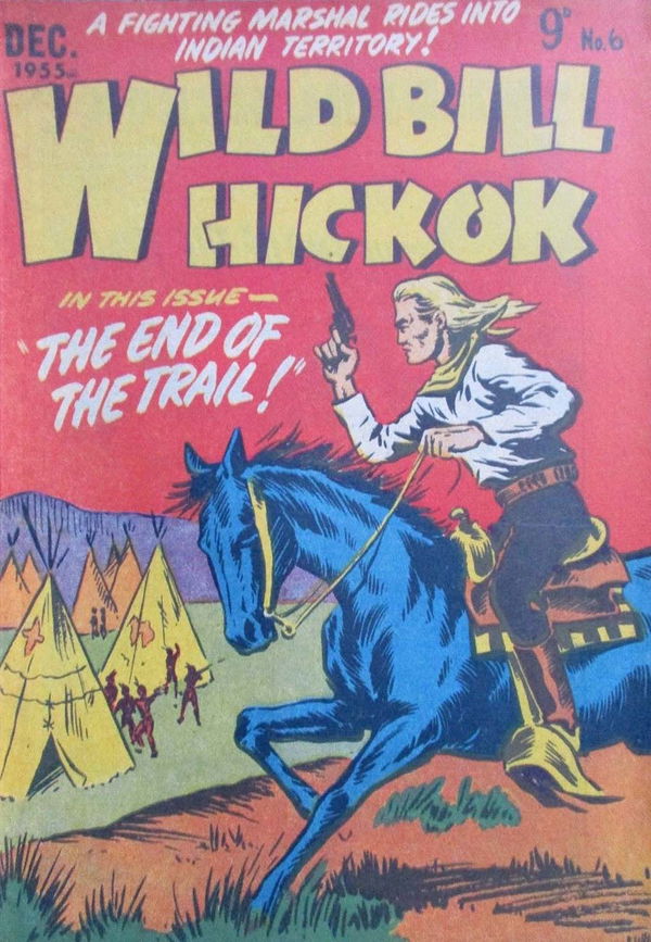 Wild Bill Hickok (Rosnock, 1955 series) #6 (December 1955)