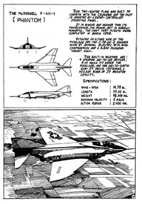 Johnny Galaxy and the Space Patrol (Sport Magazine, 1968 series) #4 — The McDonnell F-4H-1 (Phantom) (page 1)