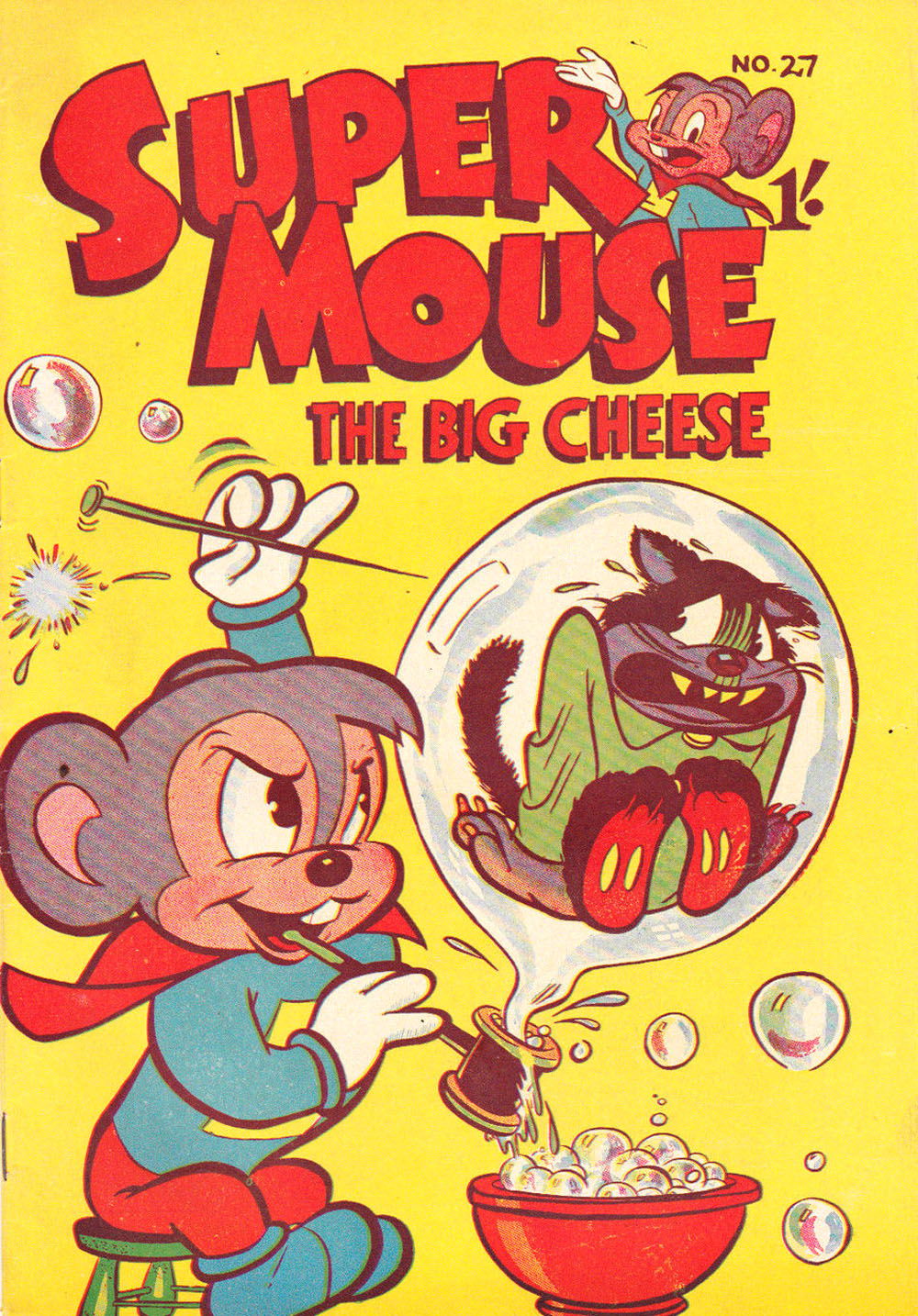 Supermouse the Big Cheese (Popular, 1954? series) #27 ([January 1957?])