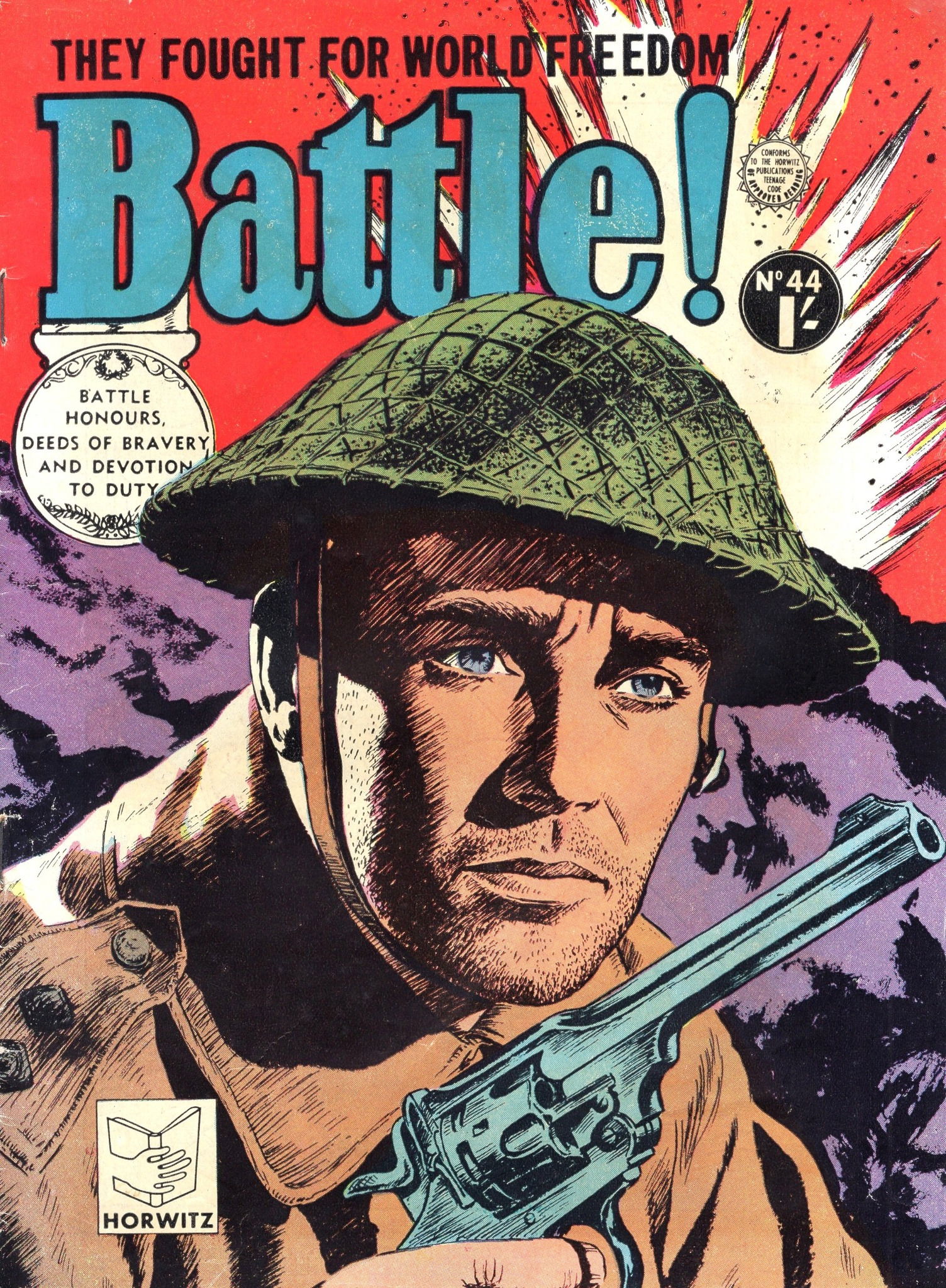 Battle! (Horwitz, 1955 series) #44 (February 1957)