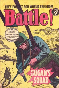 Battle! (Transport, 1953 series) #26 — Sgt. Dugan's Squad