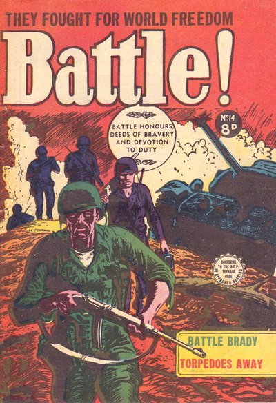 Battle!  #14 (August 1954)