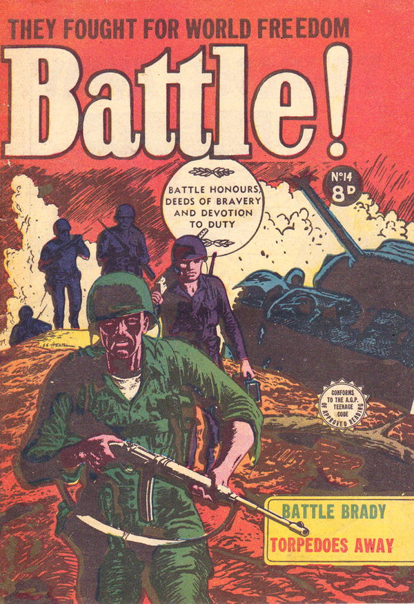 Battle! (Transport, 1953 series) #14 (August 1954)