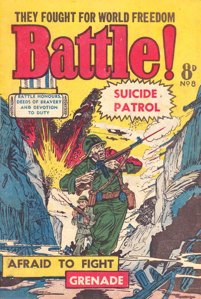 Battle! (Transport, 1953 series) #8 [February 1954?]