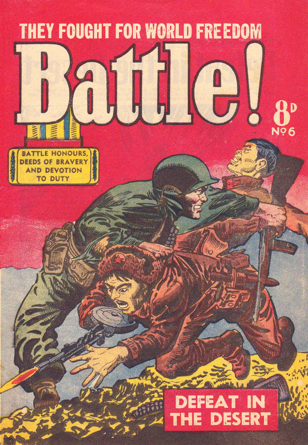 Battle! (Transport, 1953 series) #6 (December 1953)
