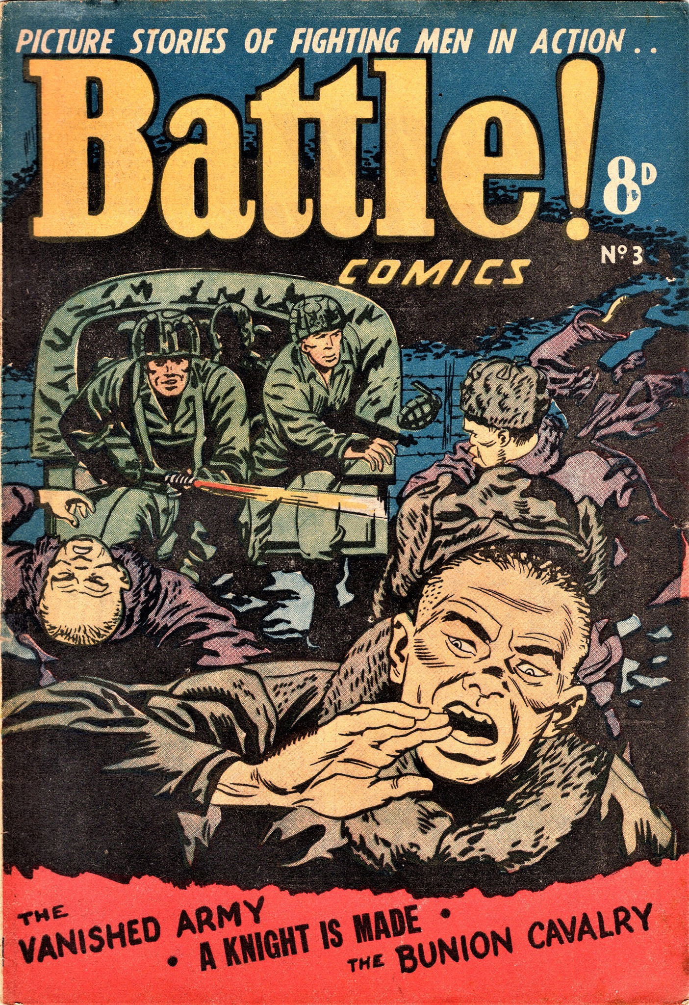 Battle! Comics (Transport, 1954 series) #3 ([September 1953?])