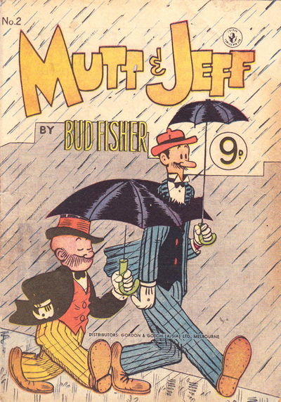 Mutt & Jeff (Colour Comics, 1956 series) #2 [April 1956?]