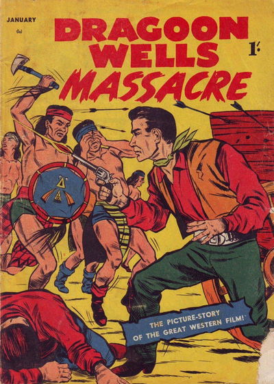 Dragoon Wells Massacre (Junior Readers, 1958? series)  (January 1958)