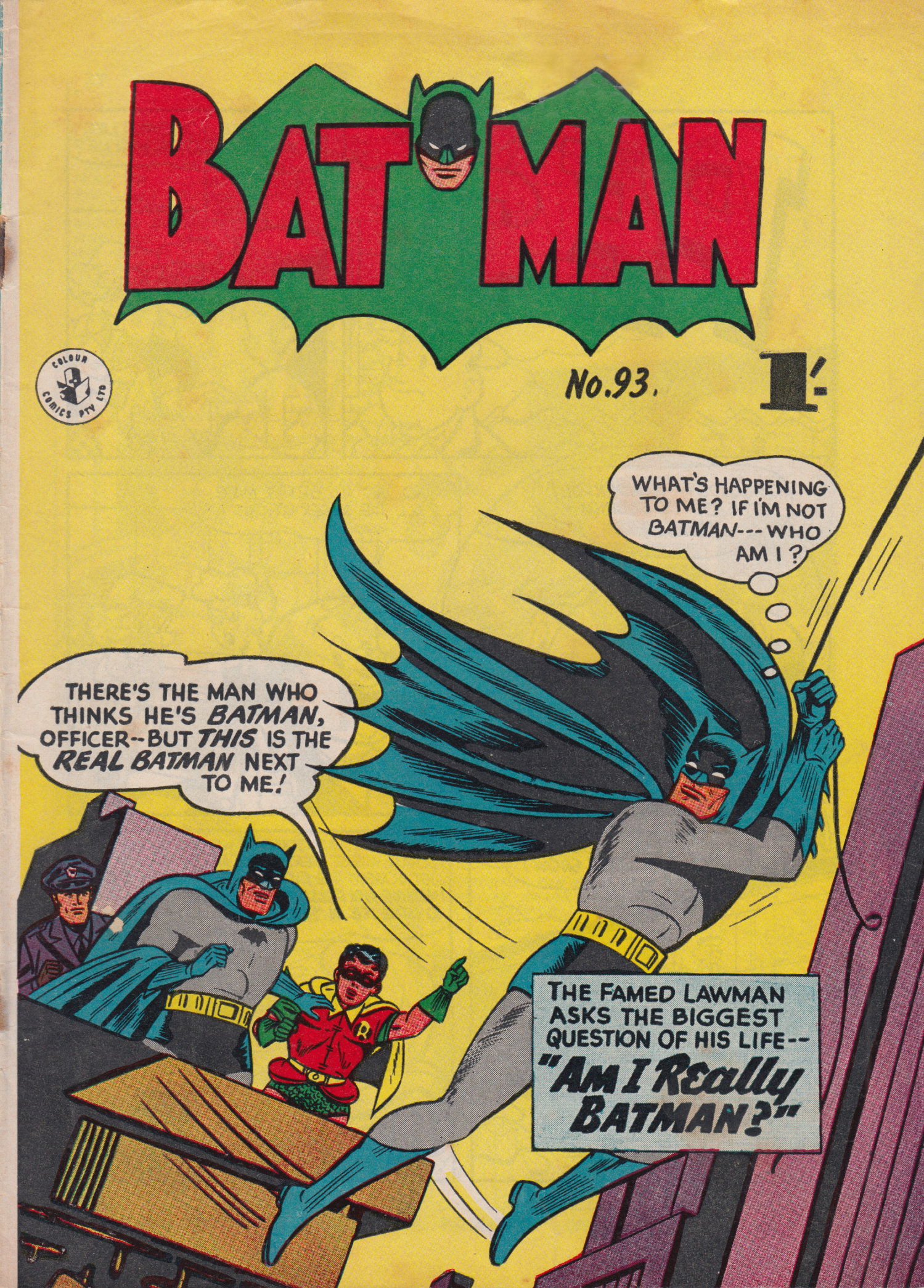 Batman (Colour Comics, 1950 series) #93 ([February 1958])