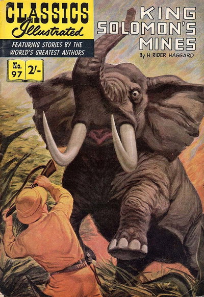 Classics Illustrated  #97 [HRN 129] ([August 1962?])