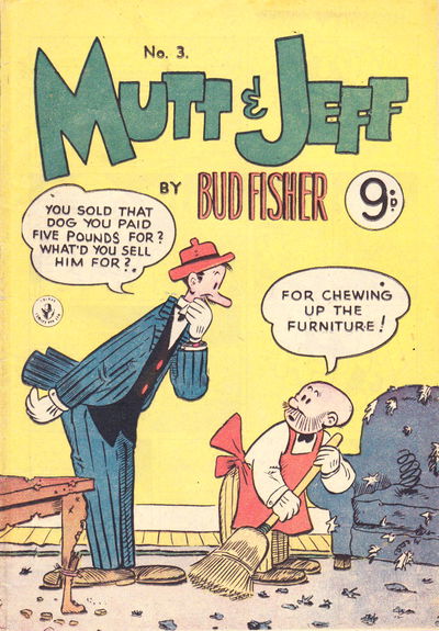 Mutt & Jeff (Colour Comics, 1956 series) #3 [May 1956?]