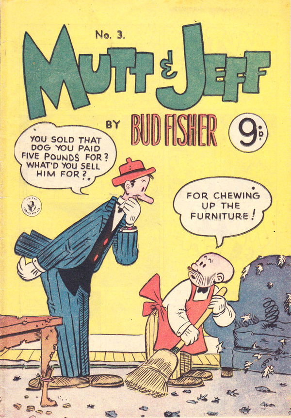 Mutt & Jeff (Colour Comics, 1956 series) #3 ([May 1956?])