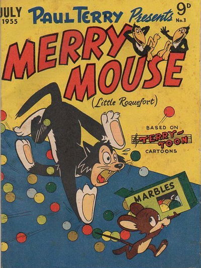 Paul Terry Presents Merry Mouse (Magman, 1955 series) #1 (July 1955)