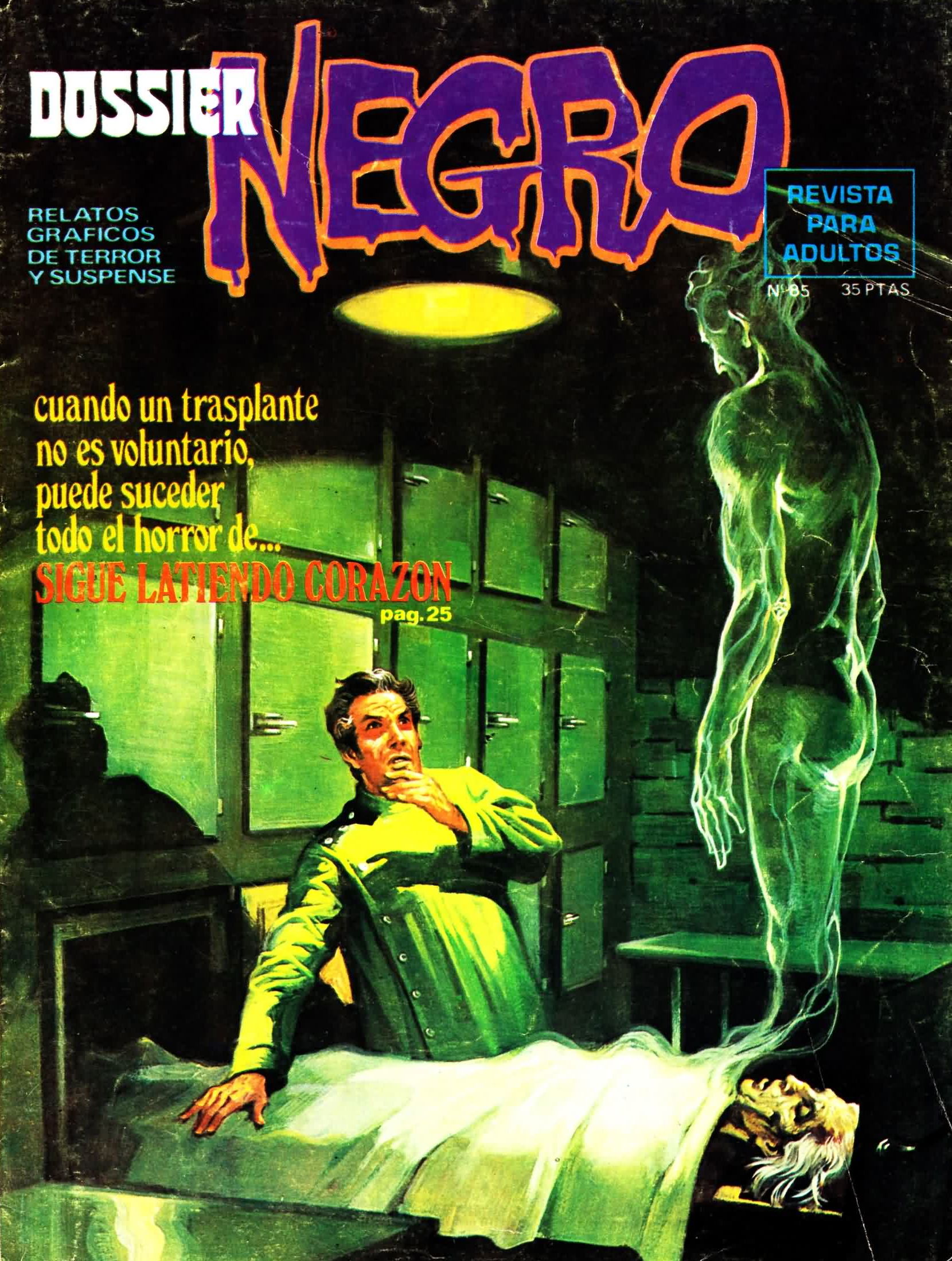 Dossier Negro (IMDE, 1968 series) #85 (June 1976)