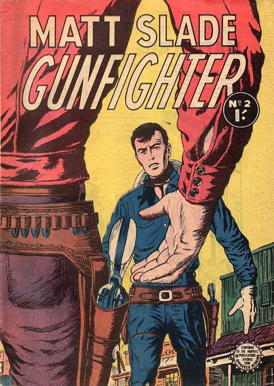 Matt Slade Gunfighter (Horwitz, 1957? series) #2 [September 1957?]