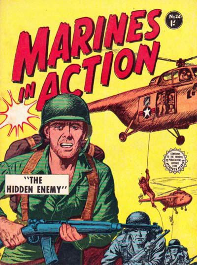 Marines in Action (Horwitz, 1954 series) #24 [April 1957?]