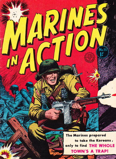 Marines in Action  #35 ([July 1958?])