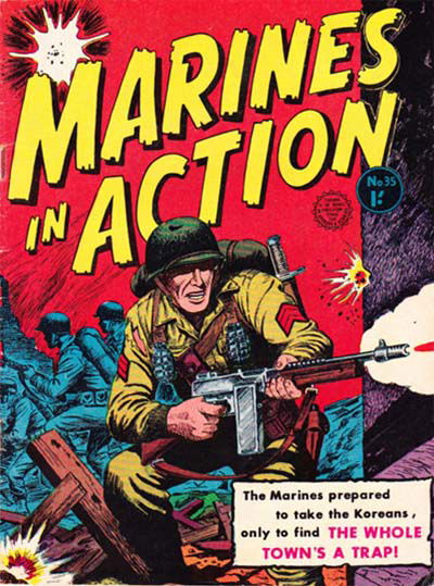 Marines in Action (Horwitz, 1954 series) #35 ([May 1958?])