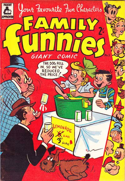 Family Funnies Giant Comic  #5 ([195-??])