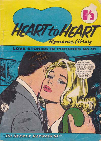 Heart to Heart Romance Library (Colour Comics, 1958 series) #91 [1965?]