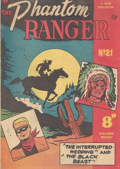 The Phantom Ranger  #21 ([June 1951?])