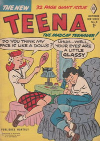 Teena The Madcap Teenager! (Junior Readers) #3 (October 1956)