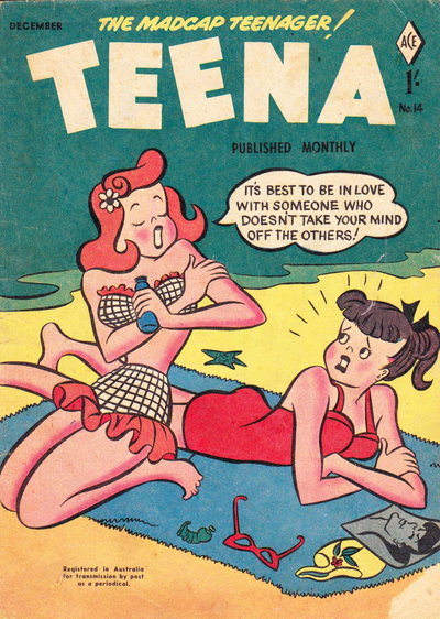 Teena The Madcap Teenager!  #14 (December 1957)