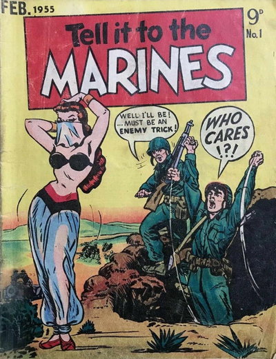 Tell It to the Marines  #1 (February 1955)