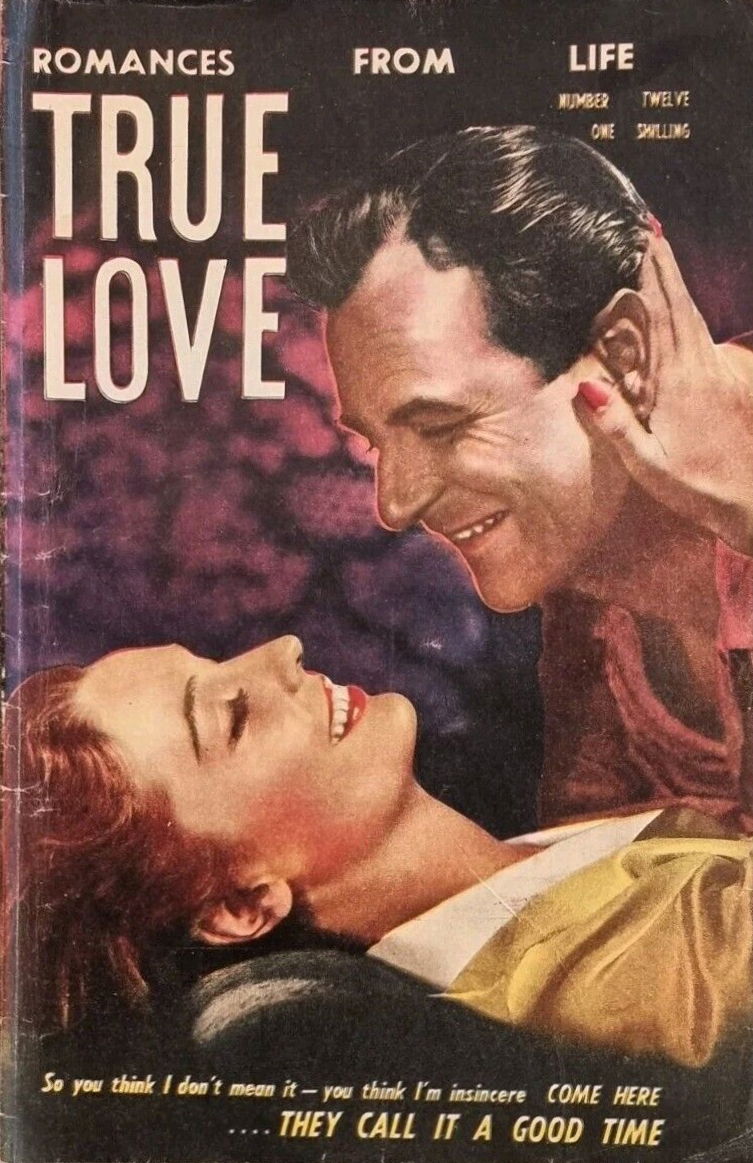 True Love (Transport, 1952 series) #12 — Romances from Life ([April 1953?])