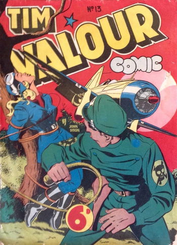 Tim Valour Comic (Edwards, 1948 series) #13 ([May 1950?])