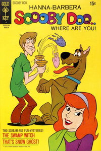 Hanna-Barbera Scooby Doo... Where Are You! (Western, 1970 series)  #5 (March 1971) — Untitled