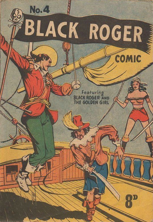 Black Roger Comic (Young's, 1951? series) #4 (July 1951)
