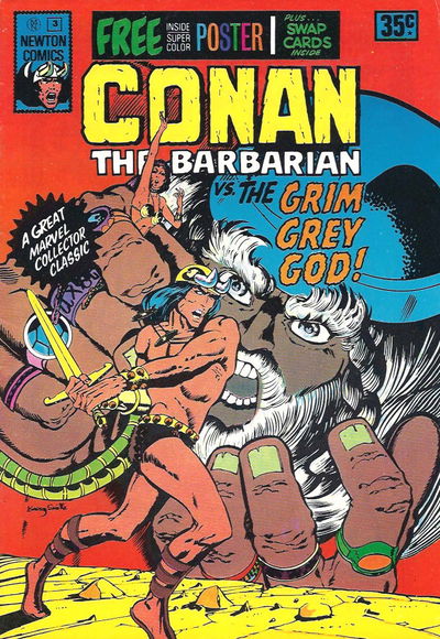 Conan The Barbarian (Newton, 1975 series) #3 [September 1975]