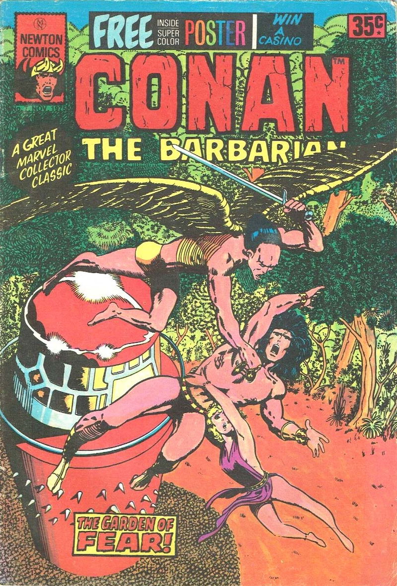 Conan The Barbarian (Newton, 1975 series) #7 ([November 1975?])