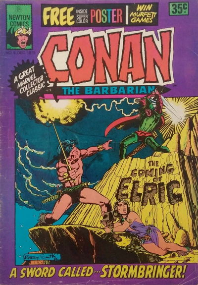 Conan The Barbarian (Newton, 1975 series) #9 December 1975