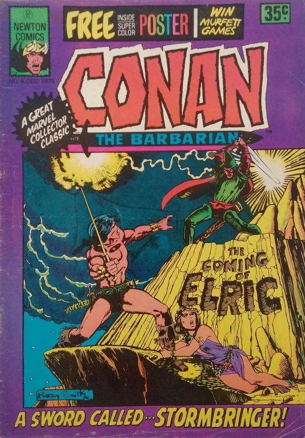 Conan The Barbarian (Newton, 1975 series) #9 (December 1975)