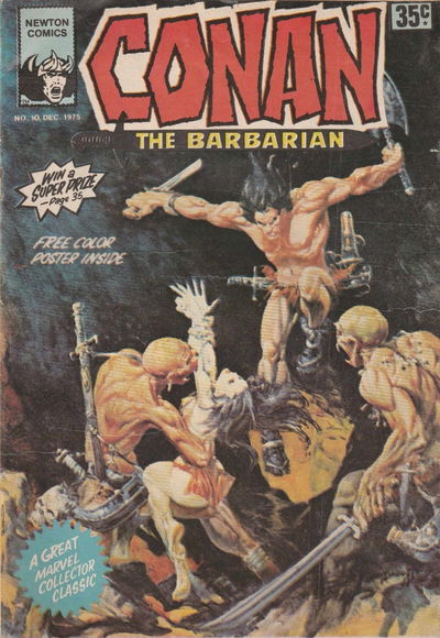 Conan The Barbarian (Newton, 1975 series) #10 December 1975