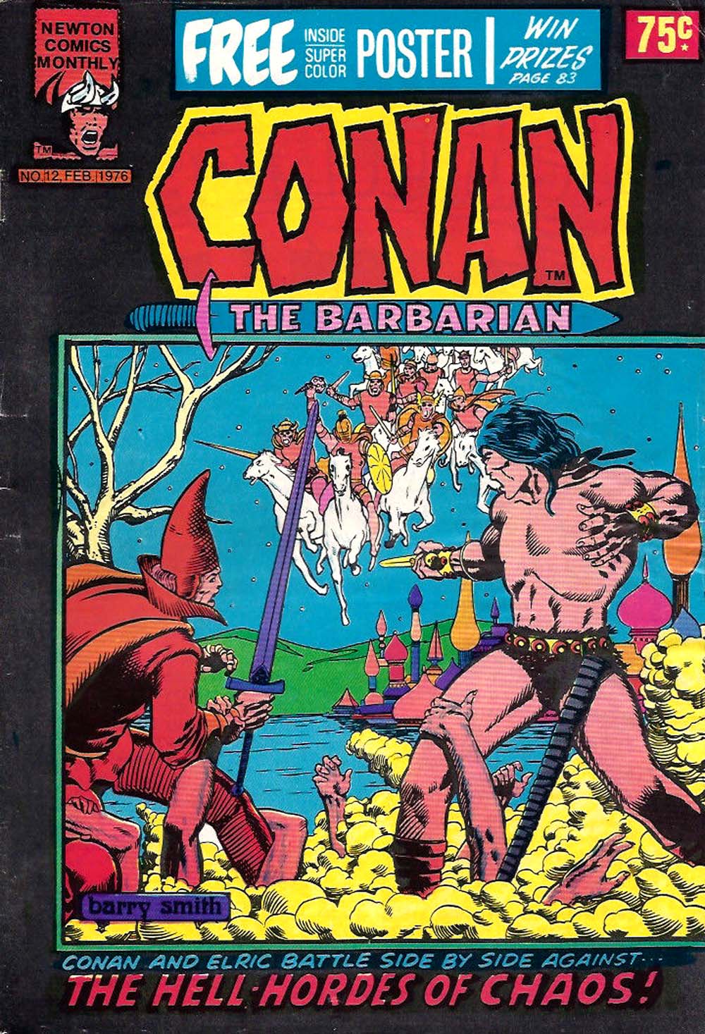 Conan The Barbarian (Newton, 1975 series) #12 (February 1976)