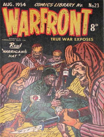 Comics Library (Red Circle, 1952 series) #23 (August 1954) — Warfront