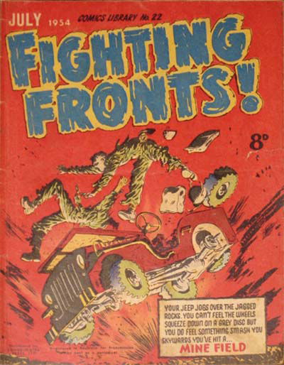 Comics Library (Red Circle, 1952 series) #22 — Fighting Fronts! (July 1954)